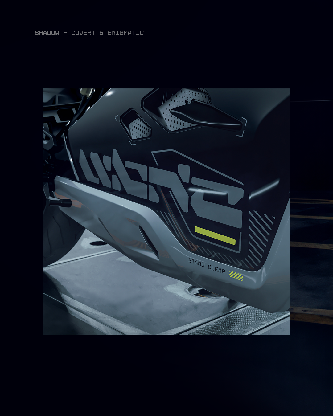 F77 MACH 2 SHADOW — Side Panel Detail