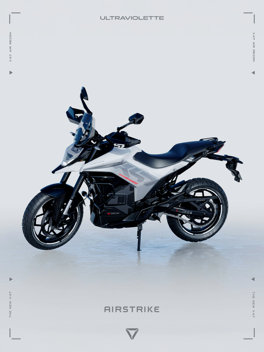 Ultraviolette X47 Crossover — Airstrike, Stellar White