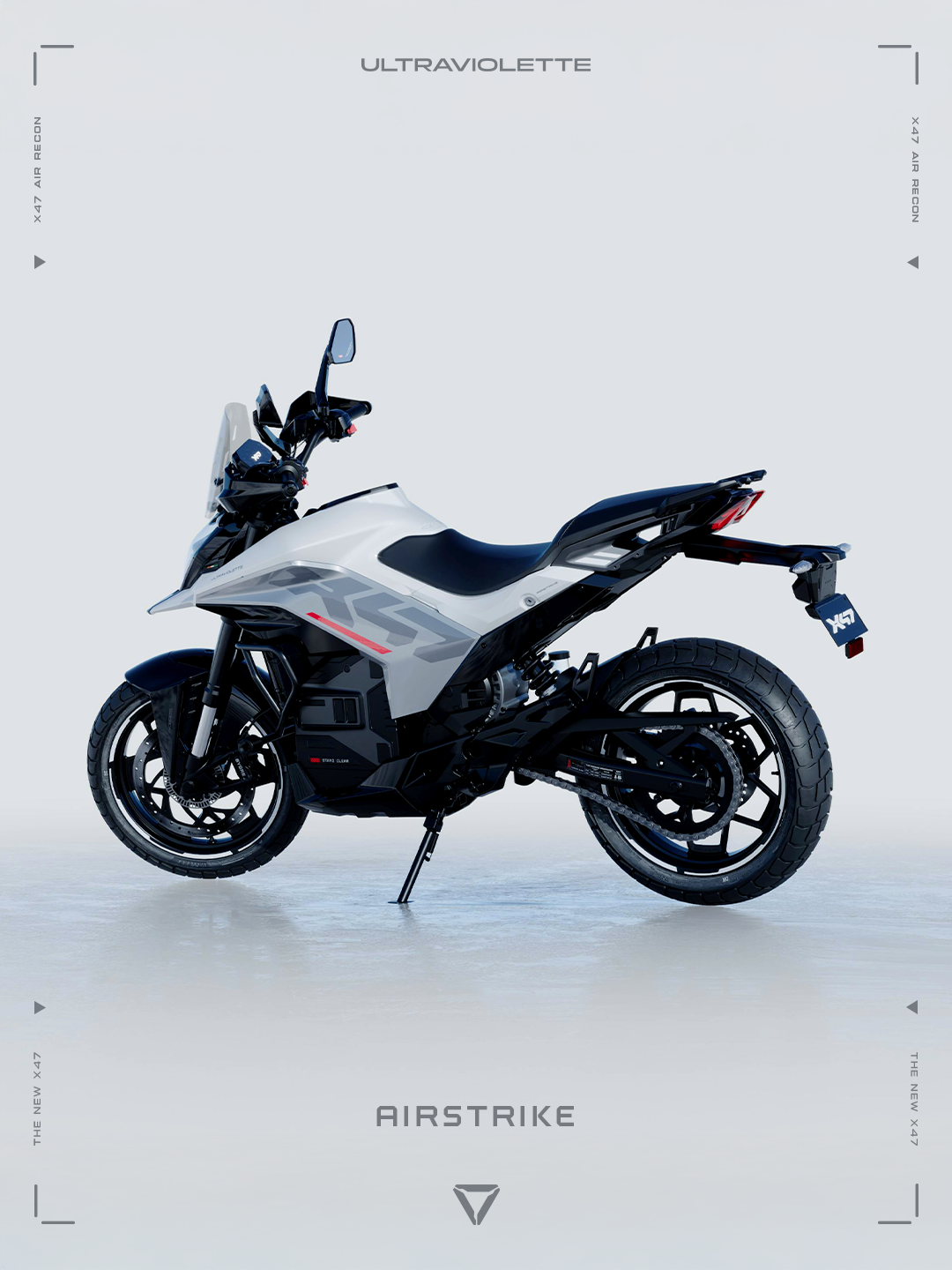 Ultraviolette X47 Airstrike — Rear Three-Quarter