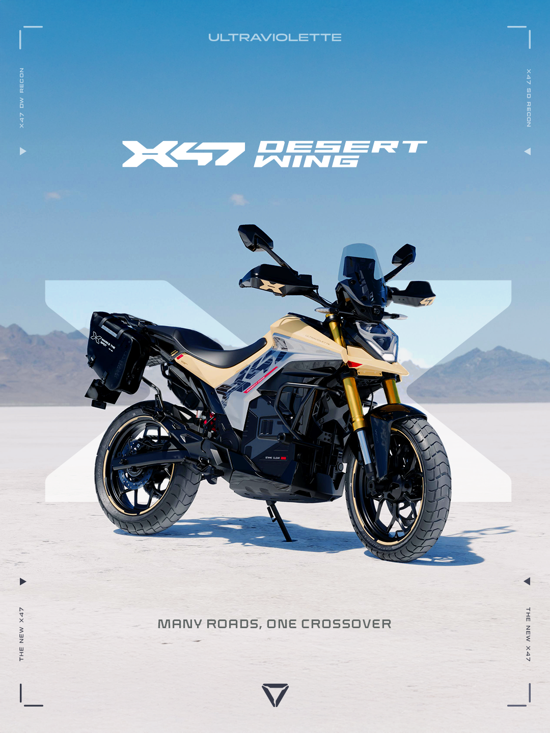Ultraviolette X47 Desert Wing — exclusive Sandstorm colour