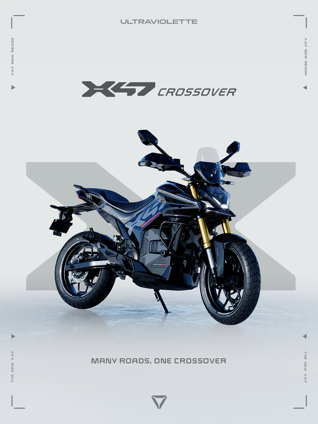 Ultraviolette X47 Crossover — Shadow, Cosmic Black